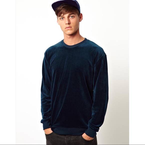 American Apparel Velour Crewneck Sweatshirt - Picture 5 of 8